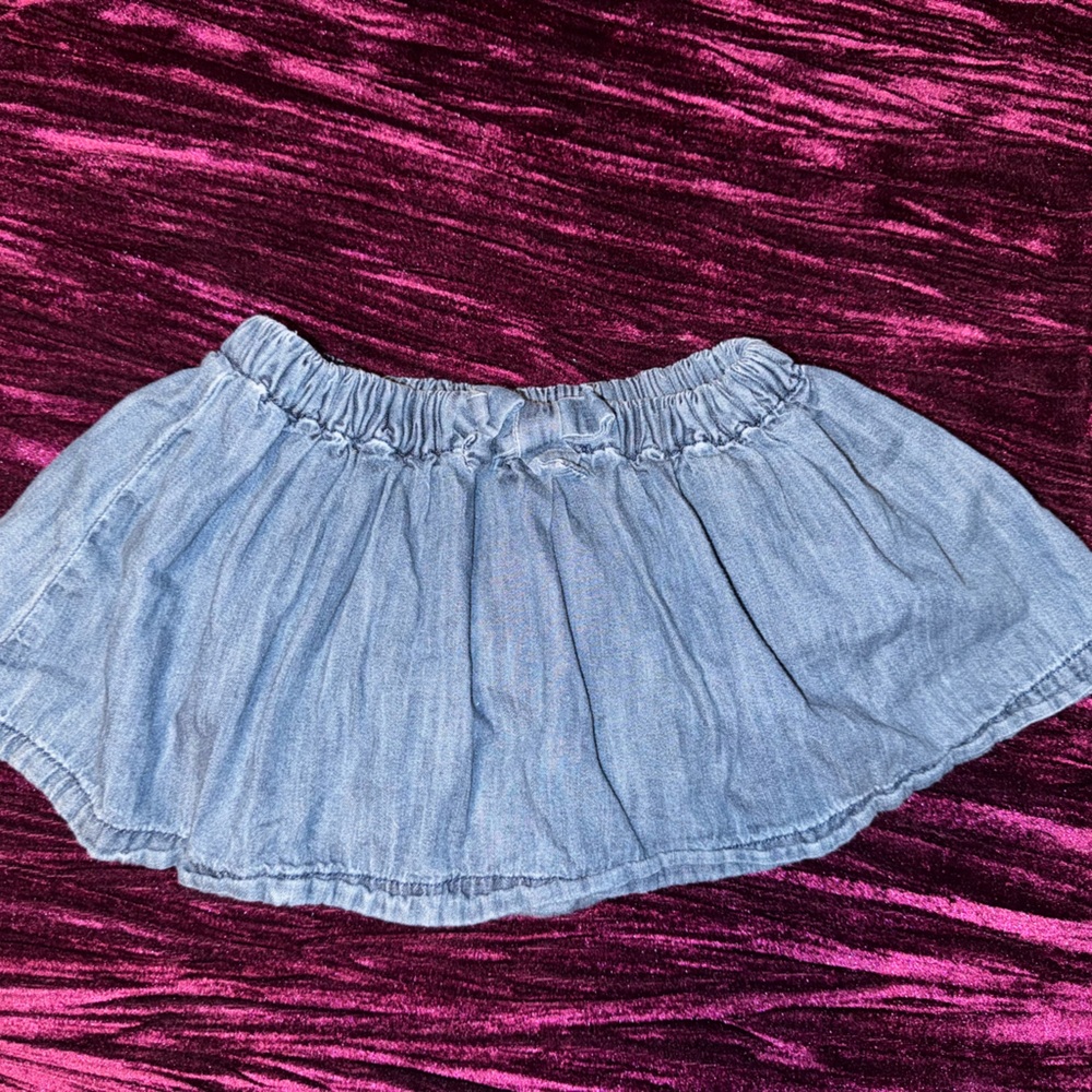 GAP Baby Blue Denim Skirt